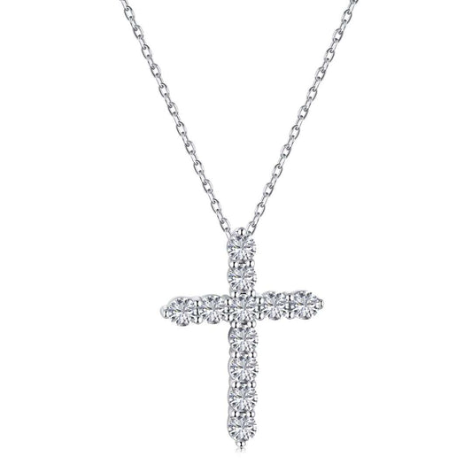 [AuraEcho]Unique Cross Shape Necklace