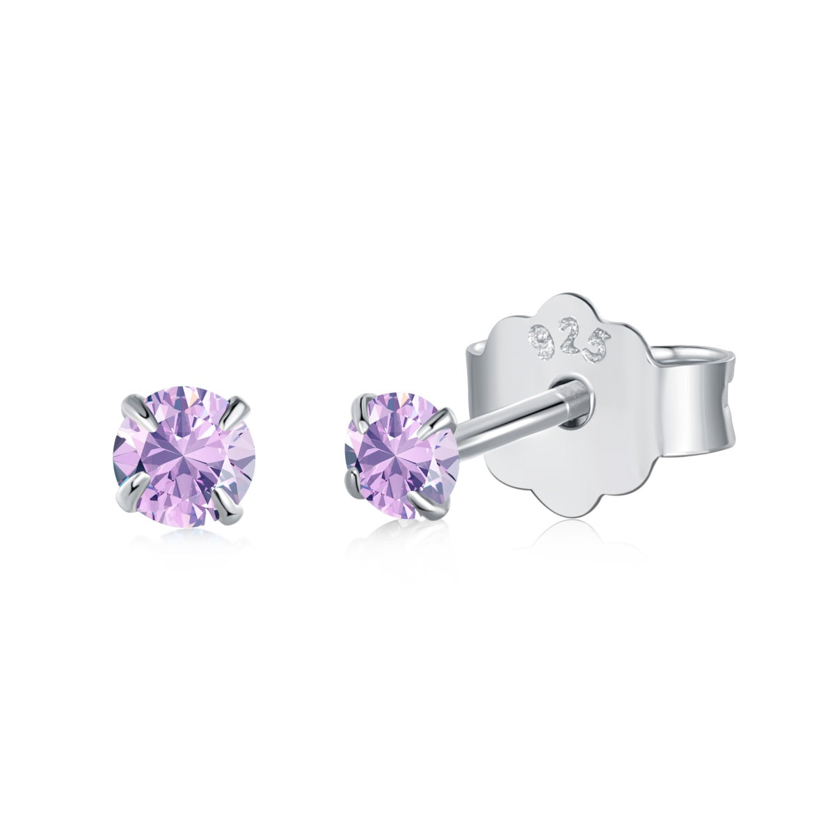 [AuraEcho]Delicate Solitaire Earrings