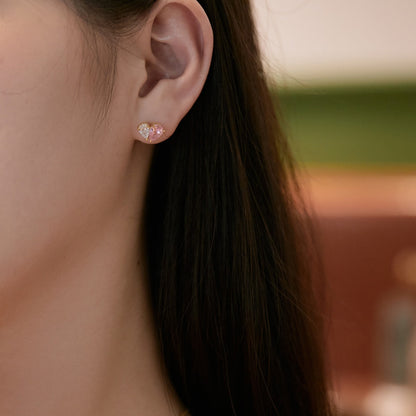 [AuraEcho]Dazzling Elegant Heart Cut Lover Earrings