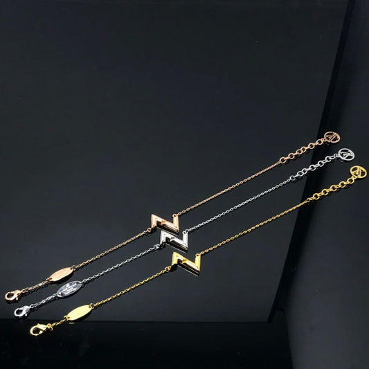 [AuraEcho]VOLT LV LOGO BRACELET