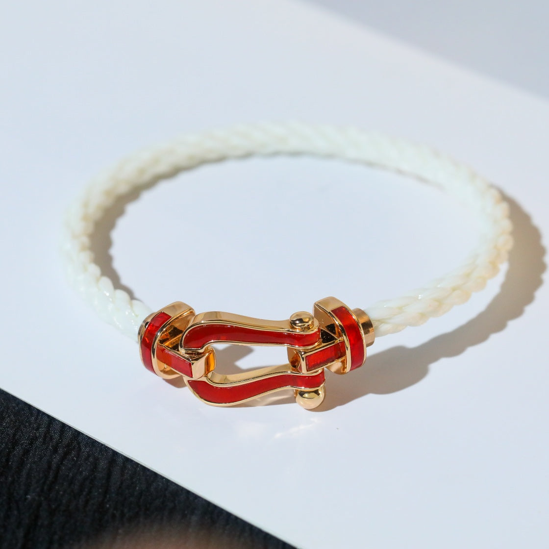 [AuraEcho]FORCE 10 WHITE TEXTILE DIAMOND PAVED