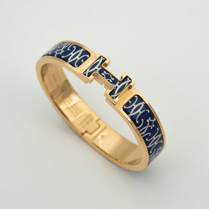 [AuraEcho]H BRACELET BLACK MULTICOLOR