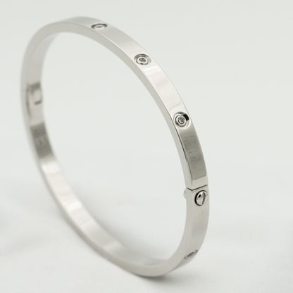 [AuraEcho]LOVE BRACELET 3.65MM 10 DIAMONDS