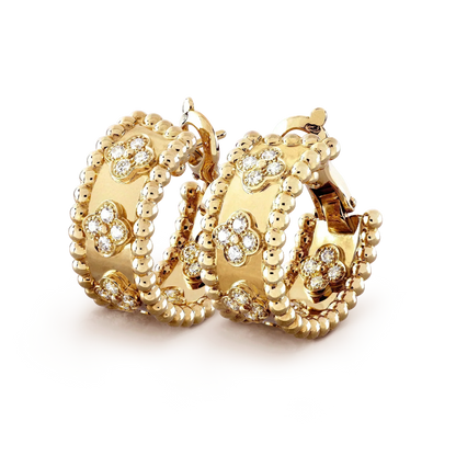 [AuraEcho]PERLEE DIAMOND EARRINGS